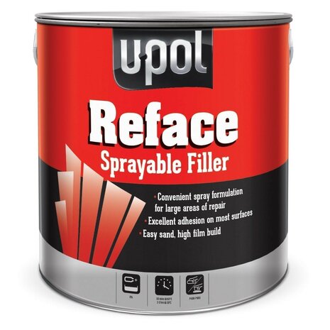 U-POL REFACE Spuitplamuur 1L