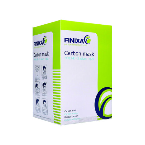 FINIXA Carbon stofmasker 5st.