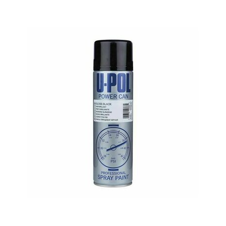 U-POL Budget topcoat glanzend zwart