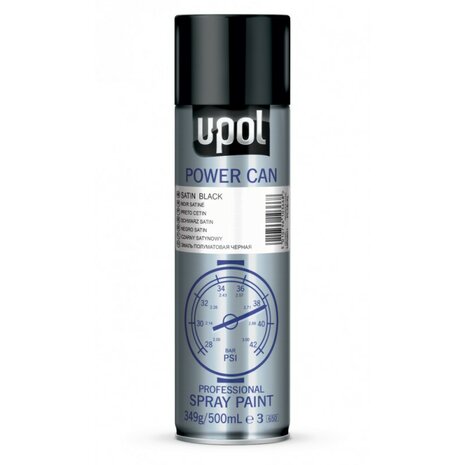 U-POL Budget topcoat satijnzwart