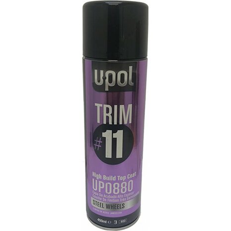 U-POL TRIM Topcoat kleurspray voor wielen
