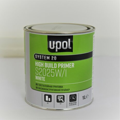 U-POL S2025 Highbuild primer wit 1L