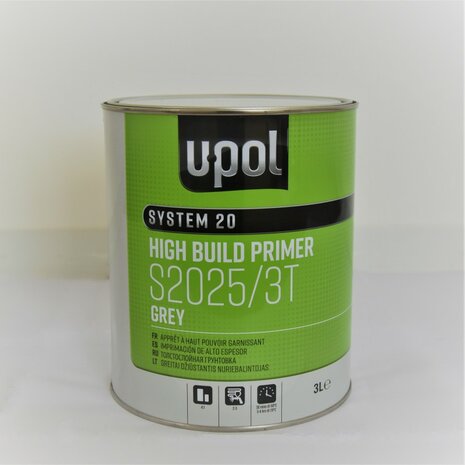 U-POL S2025 Highbuild primer grijs 3L